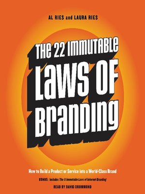 The 22 Immutable Laws of Branding - Audiobook